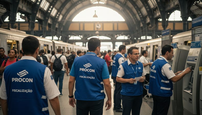 fiscalização na supervia