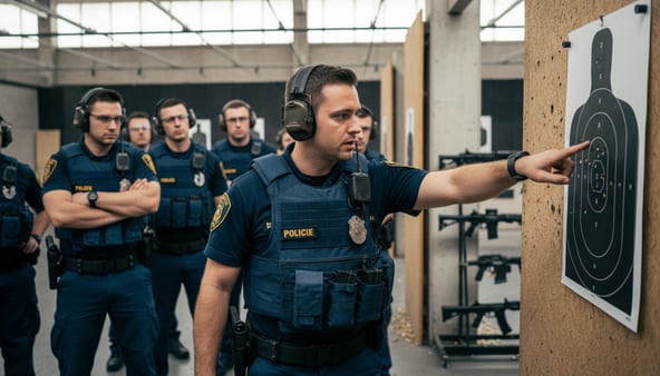 treinamento de tiro policial