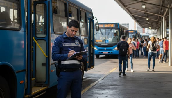 fiscaliza&ccedil;&atilde;o em &ocirc;nibus