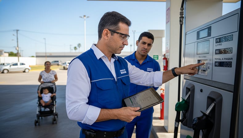fiscalização de combustíveis