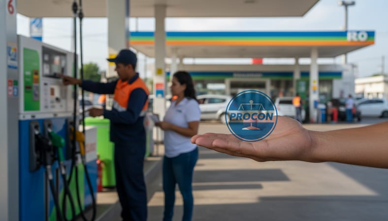 fiscalização Procon combustíveis