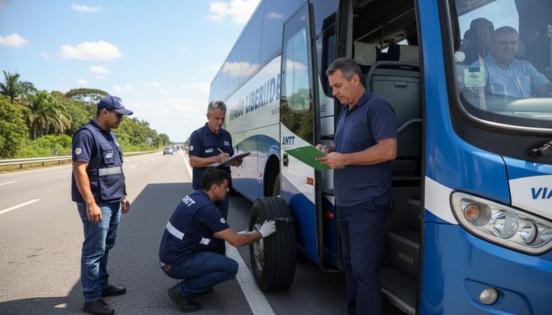 fiscalização ônibus