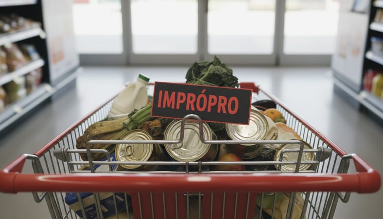 alimentos impróprios