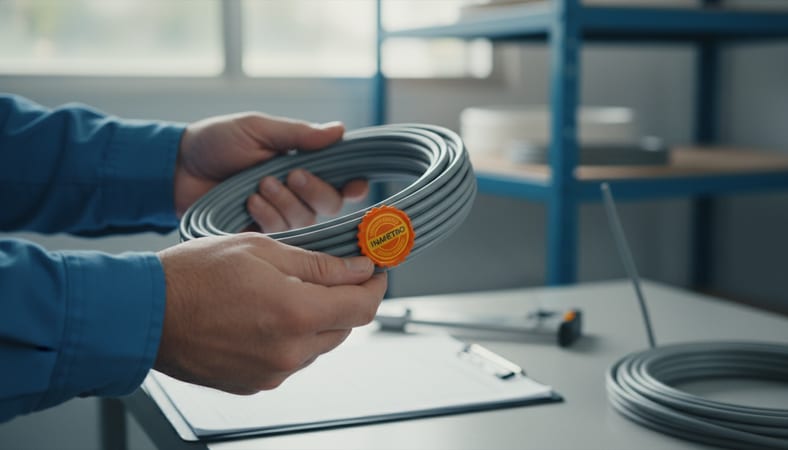fiscalização fios elétricos