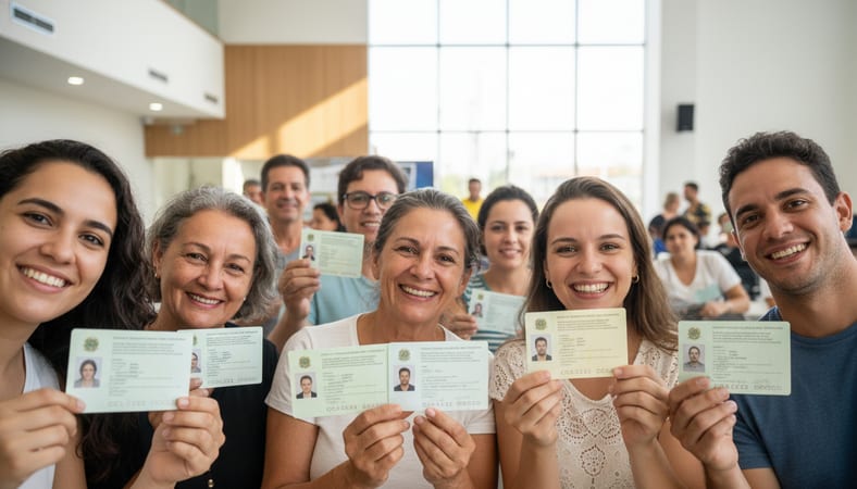 carteira identidade nacional