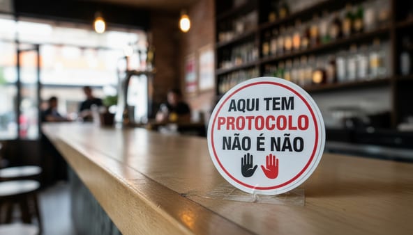protocolo n&atilde;o &eacute; n&atilde;o