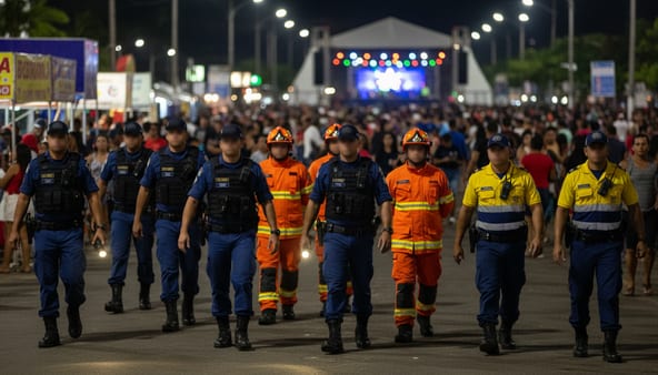 seguran&ccedil;a eventos p&uacute;blicos