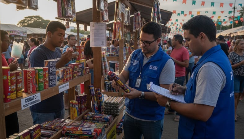 fiscalização fogos