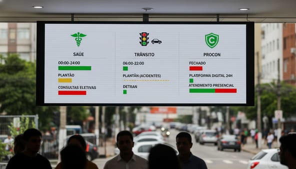 funcionamento servi&ccedil;os feriado