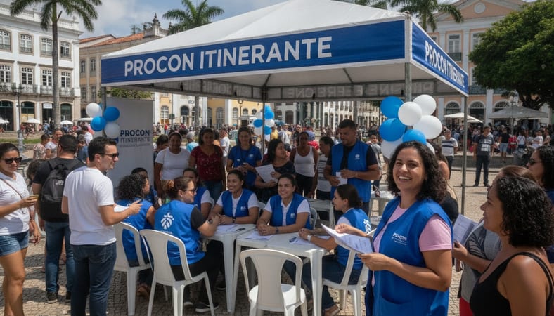 procon itinerante serviços