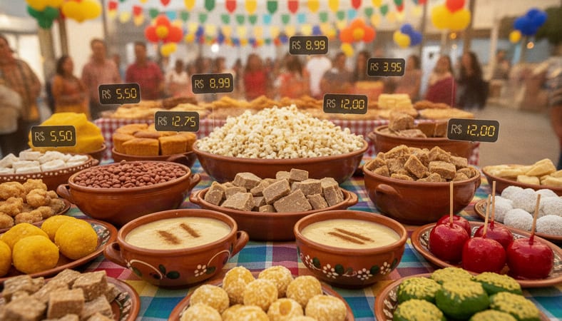 preços festas juninas